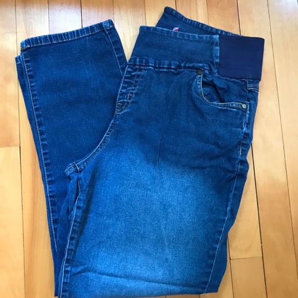 Woman Within Flex Classic Fit Jeans size 14W Petite - Picture 7 of 16